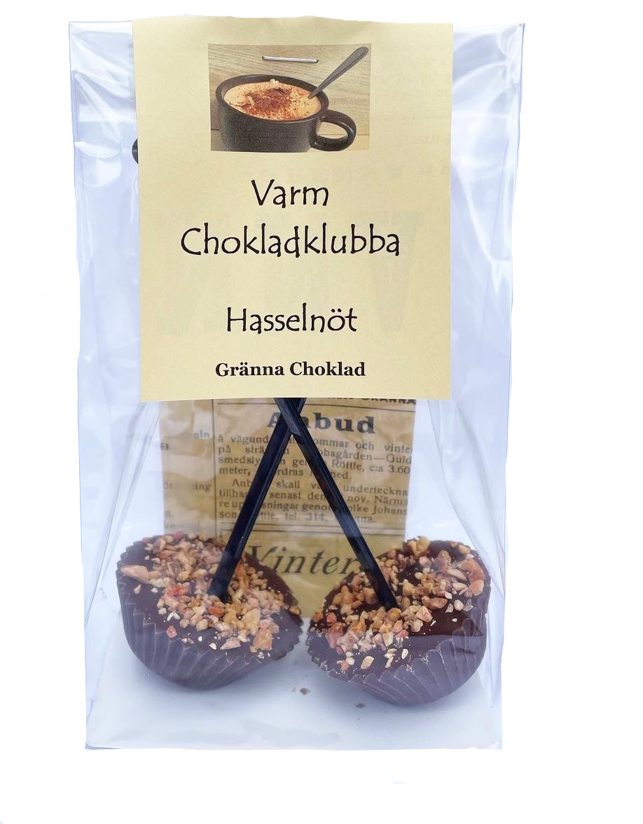 Chokladmjölksklubbor - Hasselnöt