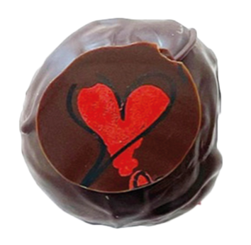 Hallon & Bacardi Razz pralin